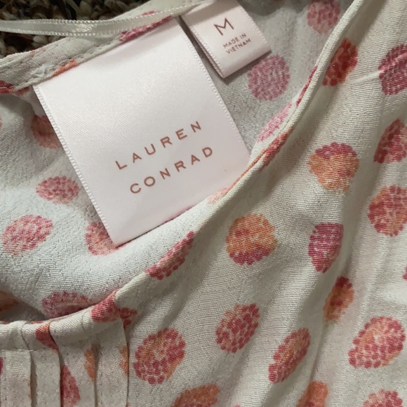 Women’s Lauren Conrad Polka Dot Tank Top - Picture 4 of 4